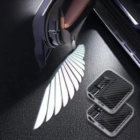Wireless HD Laser Car Door Projector Auto Accessory No Wiring Easy Install Night Welcome Light Vehicle Decor