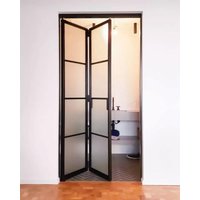Sliding Folding Door Modern Waterproof Glass Bifold Door for House Thermal Break Aluminum Accordion Type Folding Door