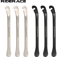 Bicycle Tyre Lever Wheel Remover Tool Stainless Steel MTB Road Bike Tire Lever Pry Up Tool Outdoor Riding Tire Opener Crow Bar