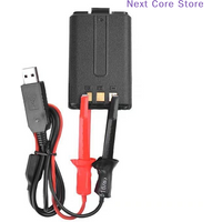 1Pcs Universal USB Charger Cable Two Way Radio With Indicator Light Walkie Talkie Accessory For UV-5R UV-82 BF-888S TYT Retevis