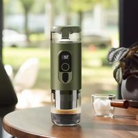 Mini Lightweight Portable Electric Capsule & Ground Dual-Use Compact USB Rechargeable Coffee Maker Home/Office/Outdoor/Travel