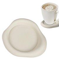 Tea cup coaster Silicone Drinks mat Non Slip cup pad Cloud Shape table heat protection for home kitchen living room bedroom