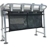 Suspended Tackle Webs Boat Storage Bag Dinghy Marine Boat T-top Extra Storage Boat Overhead Safety Equipment Sotrage Bag