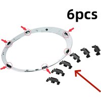6Pcs for Mini Head Light Surround Clip Replacements F54 F55 F56 F57 Front Headlight Trim Clips for Cooper S Jcw Gp Car Parts