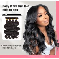 1 3 4 Pcs Body Wave Human Hair Bundles 40 42 Inch Brazilian Remy Unprocessed Double Drawn Wavy Hair