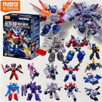 Original BLOKEES Building Block Man Transformers Star Edition Episode 8 Optimus Prime Returns Model Toy Ornament Birthday Gift