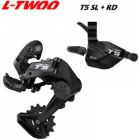 NEW! LTWOO T5 1x9 Speed Two Way Release Shifter + Stabilize Damping Rear Derailleur Cage length 82mm, 9s