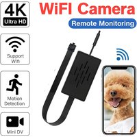 4K WiFi Mini Camera DIY Kit – 2.0MP Remote Live View, Motion Detection, App Control, 2 Optional Models