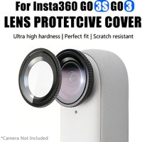 Lens Guards for Insta360 GO 3S GO 3 Anti-Scratch Tempered Glass Lens Guard Camera Glass Film for Insta360 GO 3S Accessories