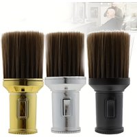 Perfect Soft Brush for Haircuts, Neck, Face, and Beard - Removes Broken Hair and Sweeps Styling Tools for Barbershops and Salons