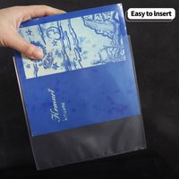 HOT 50/100pcs 7 Inch Record Outer Sleeves Dustproof Vinyl Records Plastic Sleeves Flat Open Bags 7" EP Protective Cover Sleeves