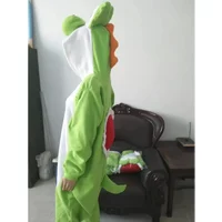 AA Adult Yoshi Onesies Pajamas Cartoon Pyjama Kigurumi Cosplay Costumes Sleepsuit Animal Sleepwear Male Pajamas 2025 New