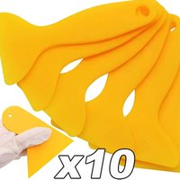 Yellow Plastic Scraper Car Cleaning Tools Window Cleaner Windshield Snow Shovel Glass Water Glue Remove Wiper Car Accessories