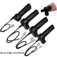 Twist Throttles Universal Electric Scooter Parts Speed Handlebar Throttle Cycling Throttle Grip E-Bike Twist Throttle