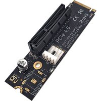 NGFF M.2 To PCI-E 4X Convert Adapter Compatible with X1 X4 X8 X16 PCI-e Interface Adapter Card Static Bag Packaging