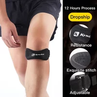 AliExpress 1PC Patella Kneecap Band Adjustable Silica Gel Knee Tendon Strap Protector Knee Pad Running Sports Cycling Gym Knee Support