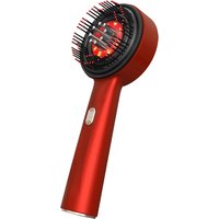 Scalp Massage Comb 630nm LED Red Light Electric Vibration Head Massager Scalp Oil Applicator Nourish Hair Care Brush Relaxation