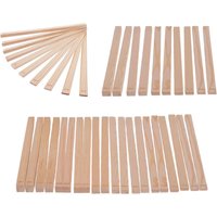 Measuring Dough Strips Mud Roller Kitchen Tool for Dough Thickness Pies Pizza Pastry Portable Cooking Wooden Rolling Pin Guides