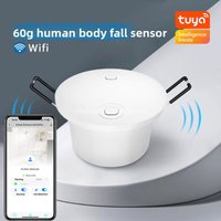 Tuya Remote Monitoring 60G Millimeter-Wave Radar Fall Detector High-Precision Human Presence Sensor, Essential for Elderly Care