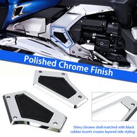 2026 New Chrome Side Frame Fairing Cover Panel Decorative Trim Fit For Honda Gold Wing GL1800 GL 1800 2018 - 2025 Accessories
