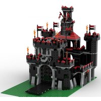 New 1178Pcs Moc European Medieval Street View Dragon Wizard Castle Model Diy Creative Ideas Child Toys Birthday Gifts Blocks