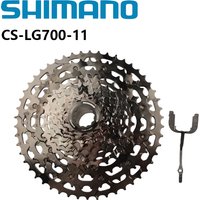 AliExpress Shimano CUES CS-LG700-11 LINKGLIDE Cassette 11-50T Flywheel For Road Bike Gravel E-Bike HG Spline M Original Shimano Bike Part