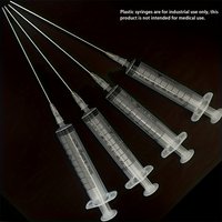 4PCS 10ml syringe set with 10cm long needle, laboratory dispensing needle, suitable for precision ink filling
