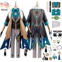 Aventurine Cosplay Honkai Star Rail Costume Wrist watch hat fur collar gloves Full set game Cos Halloween Carnival Party Costume