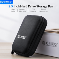 ORICO 2.5 inch HDD/SSD Hard Drive Case Hard Drive Bag for External Portable Storage Box Case Protection Black/Red/Blue