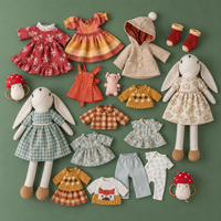 1PCS Soft Plush Bunny Baby Doll Rabbit Toy for Infants And Kids Photography Prop Holiday Gift And Room Decor