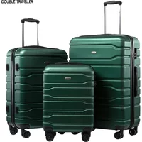 New 20''24/28 inch Rolling luggage set travel suitcase on wheels 20inch carry ons cabin trolley luggage bag ABS+PC case