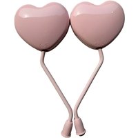 AliExpress NONE Multicolor Ebike Rearview Mirror Heart Shape Broad Vision Rearview Mirror ABS Material Convex Design Safety Mirror Bicycle