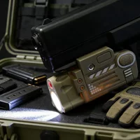 2026 New SBAL PL Strobe Flashlight Plastic Material Red Dot Laser Sight Pistol Hanging Scout LED Lamp Airsoft Hunting
