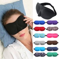 Soft Skin Friendly Sleep Mask 3D Contoured Design 100% Light Blocking Breathable Eye Mask For Travel Yoga Rest Night Sleep