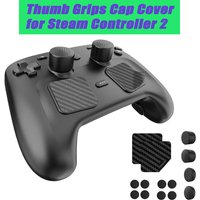 Silicone Joystick Caps Trackpad Skin Sticker for Steam Controller2 Accessories Thumb Grips Cap Cover for Steam Controller 2