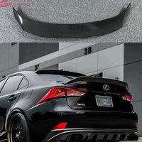 Rear Trunk Lid Spoiler Wing For Lexus IS200t IS250 IS350 2014-2020 IS300 Car Glossy Black Duckbill HighKick Style Splitter Lip