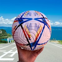 Premium Machine-Stitched Soccer Ball, Durable PU Training Match Ball For Teens Adults, Outdoor Sports Competition Football