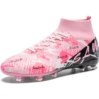 High Top Baseball Shoes for Women Non Slip Softball Training Shoes Comfortale Baseball Sneakers Wear-Resisting Outdoor Sneakers
