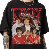 Troy Bolton Vintage 90s Shirt, Troy Bolton High School Musical Shirt, Troy Bolton Bootleg Rap Shirt, Fan Gift
