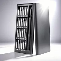 25 In 1 With 24 Piece Magnetic Precision Screwdriver Set Mini Pocket Screwdriver Set, Small Repair Set For Mobile Phone/PC/Came