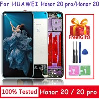 6.26"New Honor 20 LCD For Huawei Honor 20 YAL-L21 LCD Touch Screen Digitizer Replace For Huawei Honor 20 Pro YAL-L41 LCD