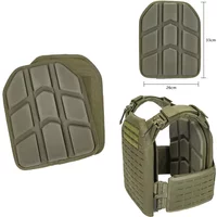 Tactical 2 Pcs Removable Molded Vest Protective Pad for Airsoft Paintball CS Games Outdoor Hunting Plate Carrier Vest Cushion