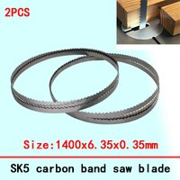 2PC 1400 1425 1435 Bandsaw Blade 1400 6.35 0.35mm 6 10 14TPI cutting Woodworking Tool For fox Charnwood Einhell 8" Wood Band Saw