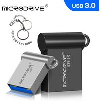 Super Mini USB 3.0 Pendrive Metal 16GB 32GB USB Flash Drive 64G Pen Drive U Disk Flash Memory Stick Gift