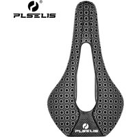 AliExpress plselis PLSELIS popular road mountain bike saddle 3D printed carbon fiber hollow breathable high-strength short nose cushion PS--8000