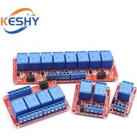 1-10PCS 5V 12V 24V Relay Module With Optocoupler Relay Output 1 2 4 6 8Channel Relay Module For Arduino PLC Automation Equipment