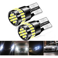 2x W5W T10 21SMD Led Bulbs Canbus Car Interior Light Bulbs Parking Position Lamp Map Dome Reading Lights