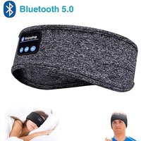 Wireless Bluetooth Sleeping Headband Earphones Sweatband Sleeping Headband Headset Music Sport Soft Elastic Eye Mask Headphone