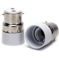 Light&Lighitng B22 to E14 Screw LED Light Bulb Socket Adapter Lamp Base Holder Converter