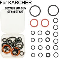 22 Pcs Sealing Ring O-Ring For Karcher Steam Cleaner SC2 SC3 SC4 SC5 CTK10 CTK20 Leak-Proof Rubber Gasket Replacement